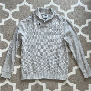 Old Navy Beige Collar Sweater